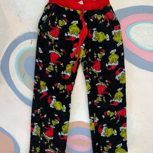 Grinch pj pants